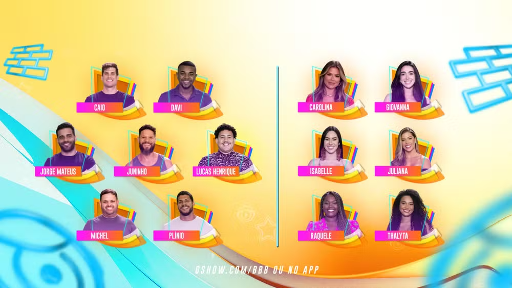 Candidatos ao Puxadinho do BBB24