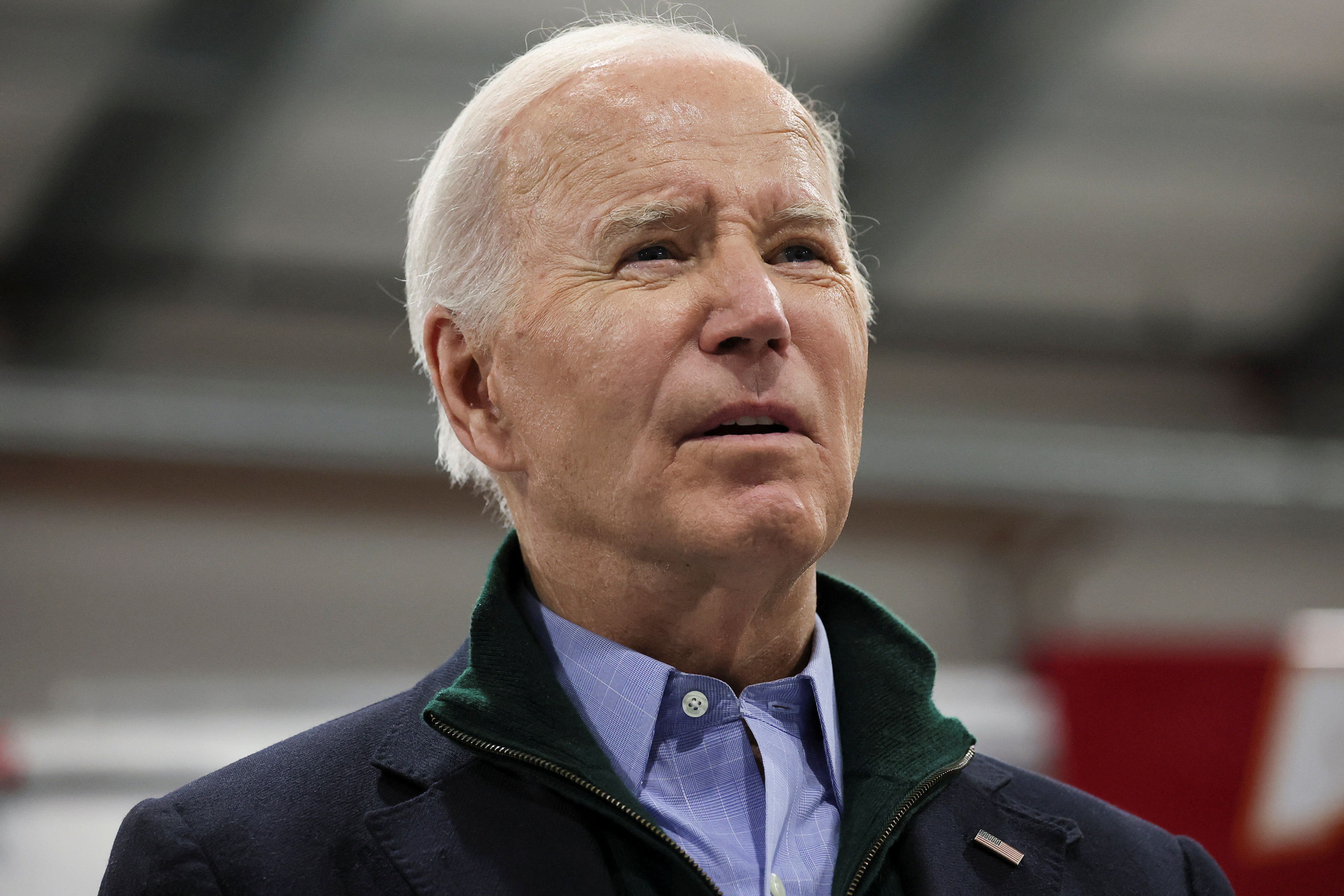 Presidente dos EUA, Joe Biden, conversa com jornalistas no Estado norte-americano da Pensilvânia