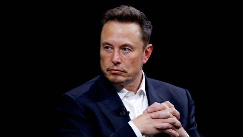 Elon Musk, presidente-executivo da Tesla, Paris, França