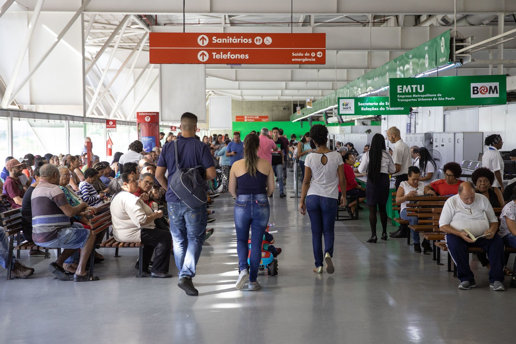 Unidade do Poupatempo em Itaquera, na zona leste de São Paulo