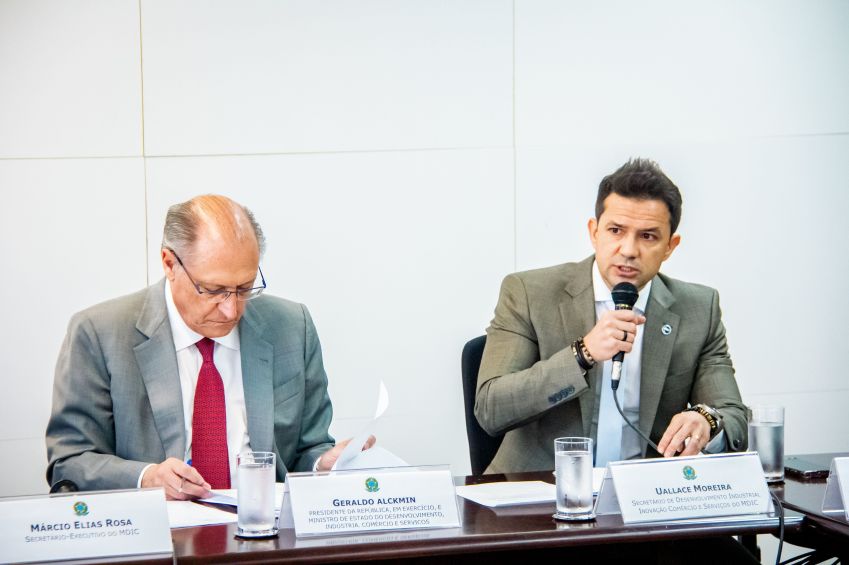 Uallace Moreira, secretário do Mdic / Créditos: Gabriel Lemes