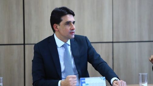 O ministro de Portos e Aeroportos, Silvio Costa Filho