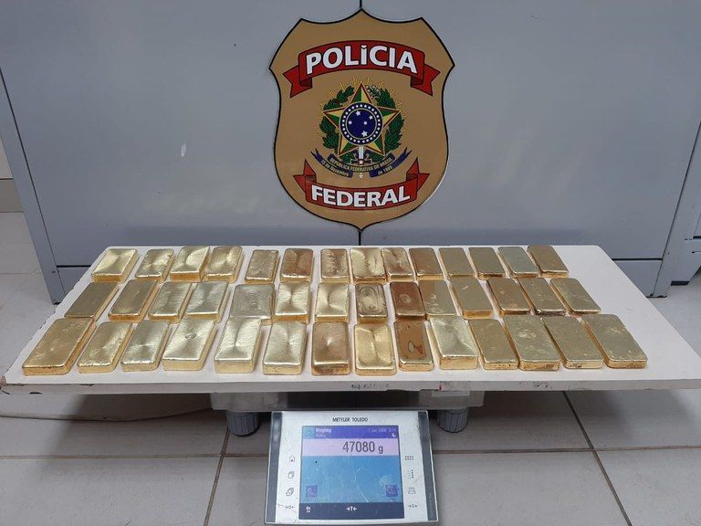 Maior apreensão ouro Amazonas