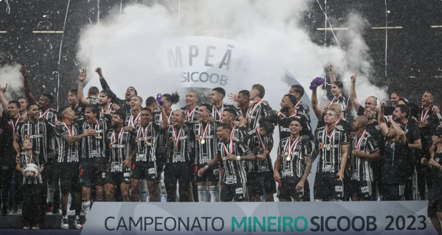 Apenas Atlético participou da premiação do Mineiro