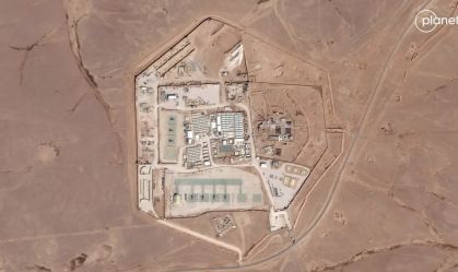 Imagem de satélite mostra a base americana "Tower 22", na Jordânia, que foi alvo de ataque de drone que matou 3 militares dos EUA.