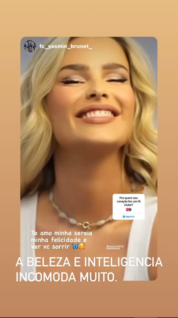 Luiza Brunet fala sobre Yasmin após filha ir ao paredão do BBB 24 / Reprodução/Instagram