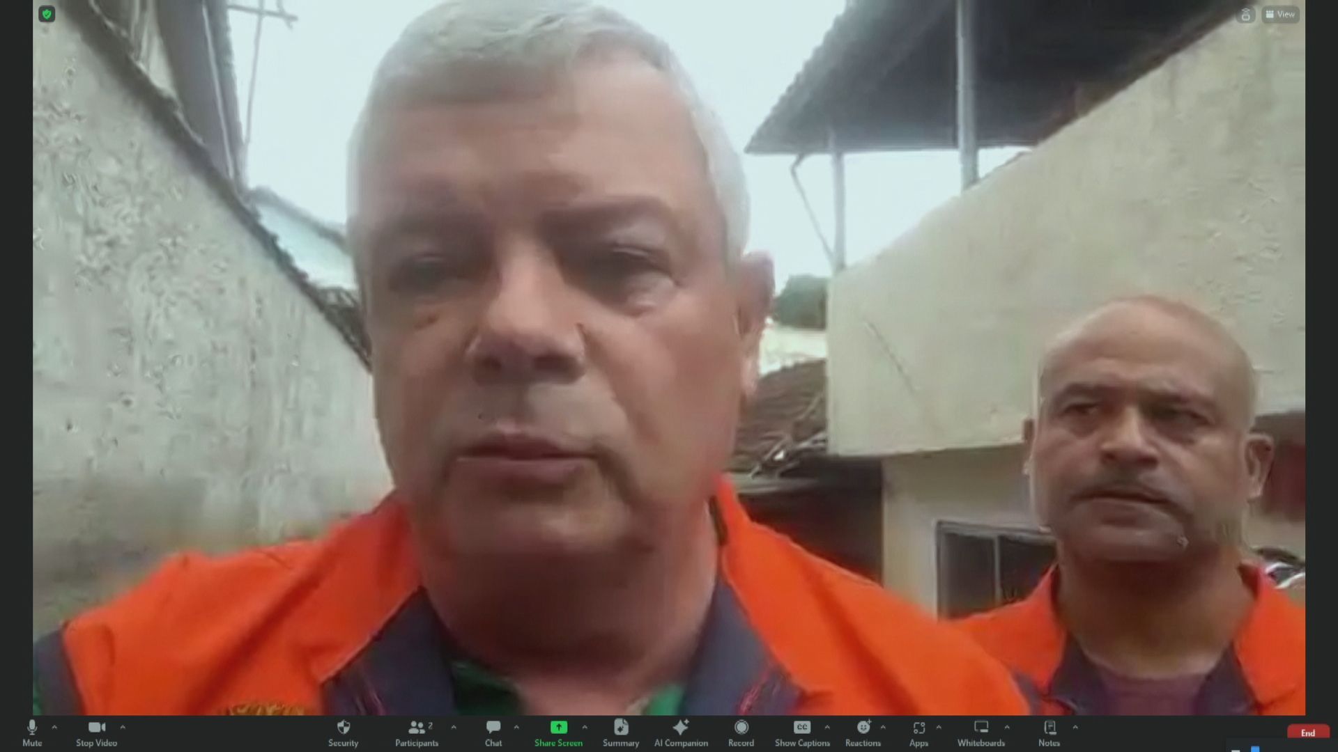 O prefeito de Niterói, Axel Grael, durante entrevista à CNN / Reprodução/CNN