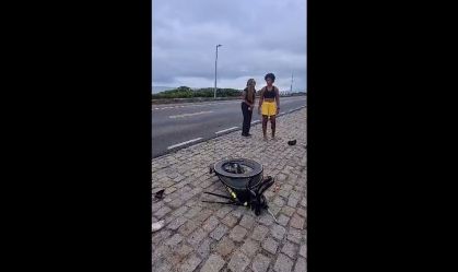 Triatleta é atropelado no Rio e motorista foge sem prestar socorro
