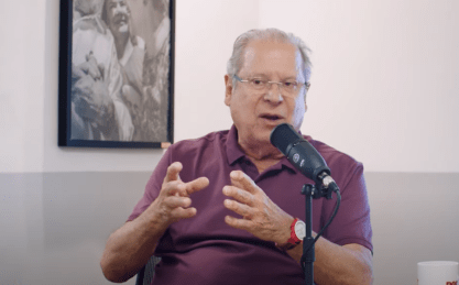 O ex-ministro José Dirceu falou a um podcast do partido