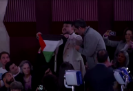 Comício de Biden pelo direito ao aborto tem protestos sobre Gaza