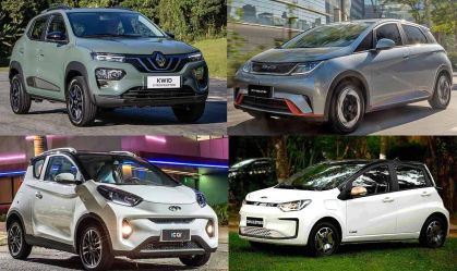 Conheça os 9 carros elétricos mais baratos do Brasil