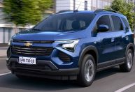 Chevrolet revela visual e mudanças da nova Spin 2025