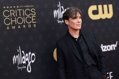 Cillian Murphy no Critics Choice Awards
