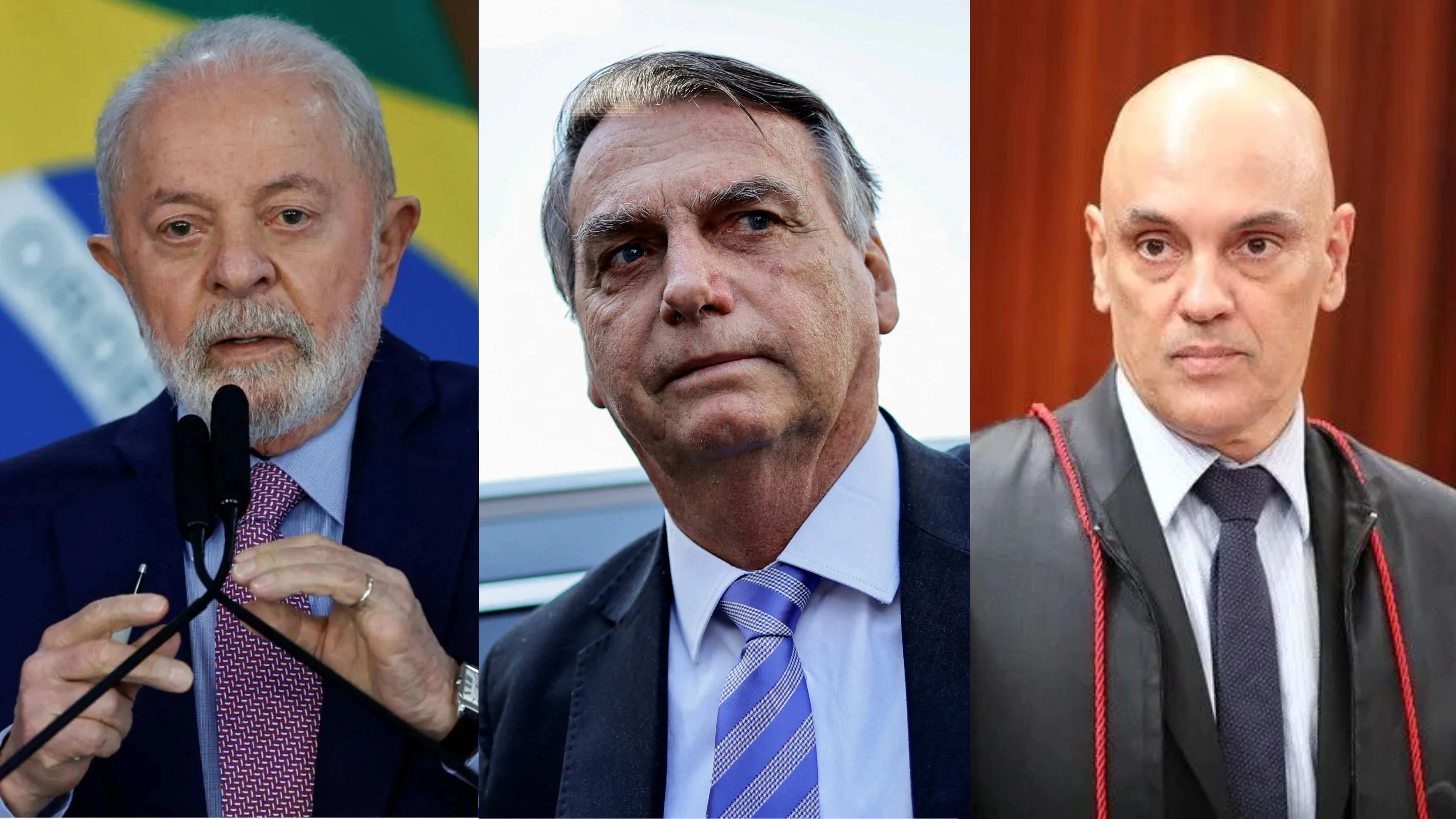 Lula, Bolsonaro e Moraes foram algumas das autoridades ouvidas pela CNN sobre o 8 de janeiro