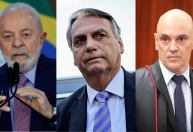 Entrevistas à CNN: as visões de Lula, Bolsonaro, Moraes e outras autoridades sobre o 8/1