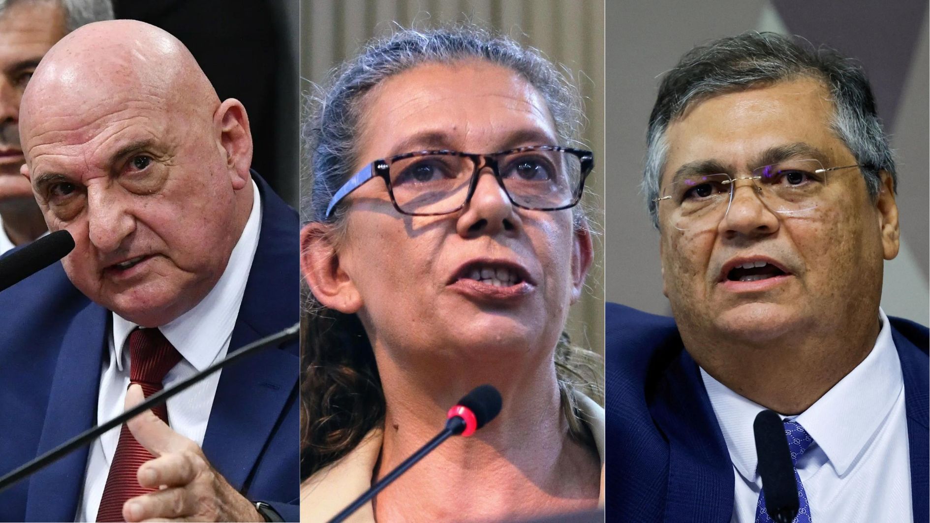 Gonçalves Dias, Ana Moser e Flávia Dino