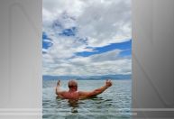 Lula publica foto durante banho de mar: 