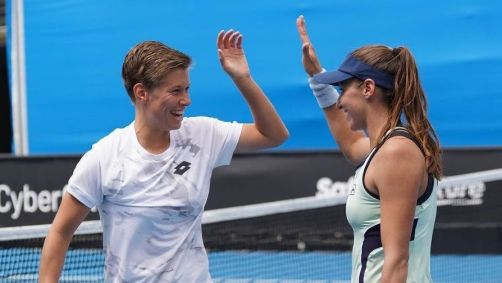 Demi Schuurs e Luisa Stefani foram eliminadas nas quartas de final do Australian Open
