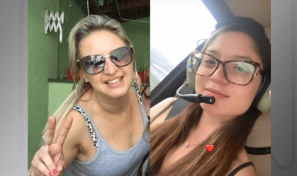 Luciana e Leticia - helicóptero desaparecido
