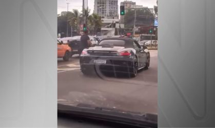 Policial assaltado Porsche