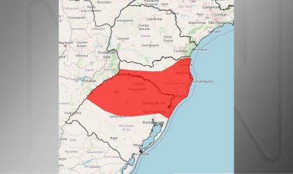 Inmet alerta vermelho
