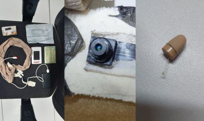 Candidato é preso com microcâmera e ponto eletrônico durante prova do Detran