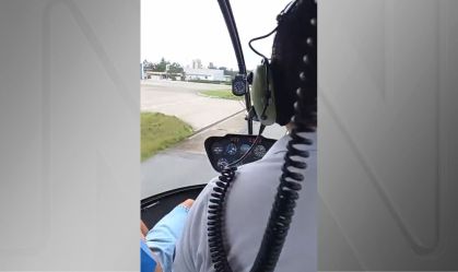 "Esperança de que helicóptero tenha pousado", diz capitão da Defesa Civil de SP