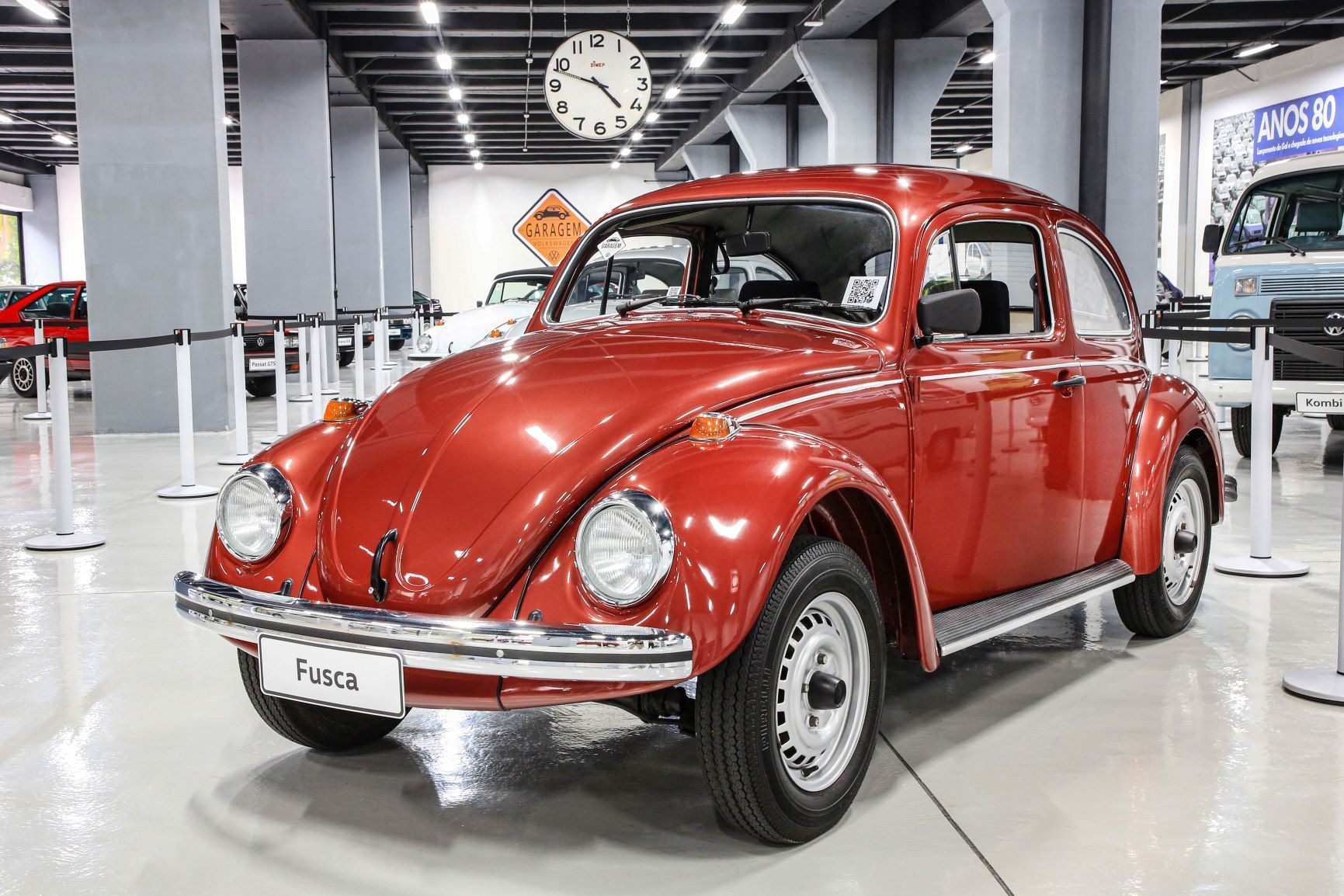 Volkswagen Fusca 1986: equipado com motor 1.600 cm³ a álcool, este foi o último fabricado na primeira etapa e produção