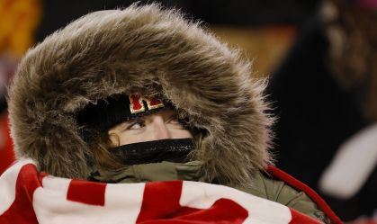 Quarto jogo mais frio da história da NFL tem 69 atendimentos médicos de torcedores