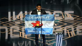Torcedor do Club Atlético Colón venceu o prêmio de Torcedor FIFA no The Best