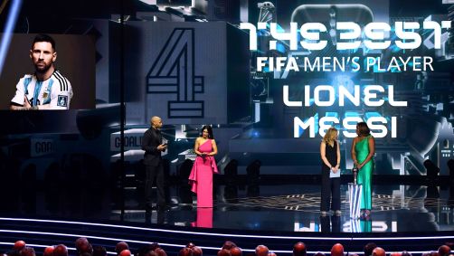 Messi é eleito melhor jogador do mundo pela FIFA no prêmio The Best