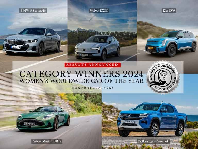 Lista dos cinco escolhidos para o Women’s Worldwide Car of the Year / Divulgaçao