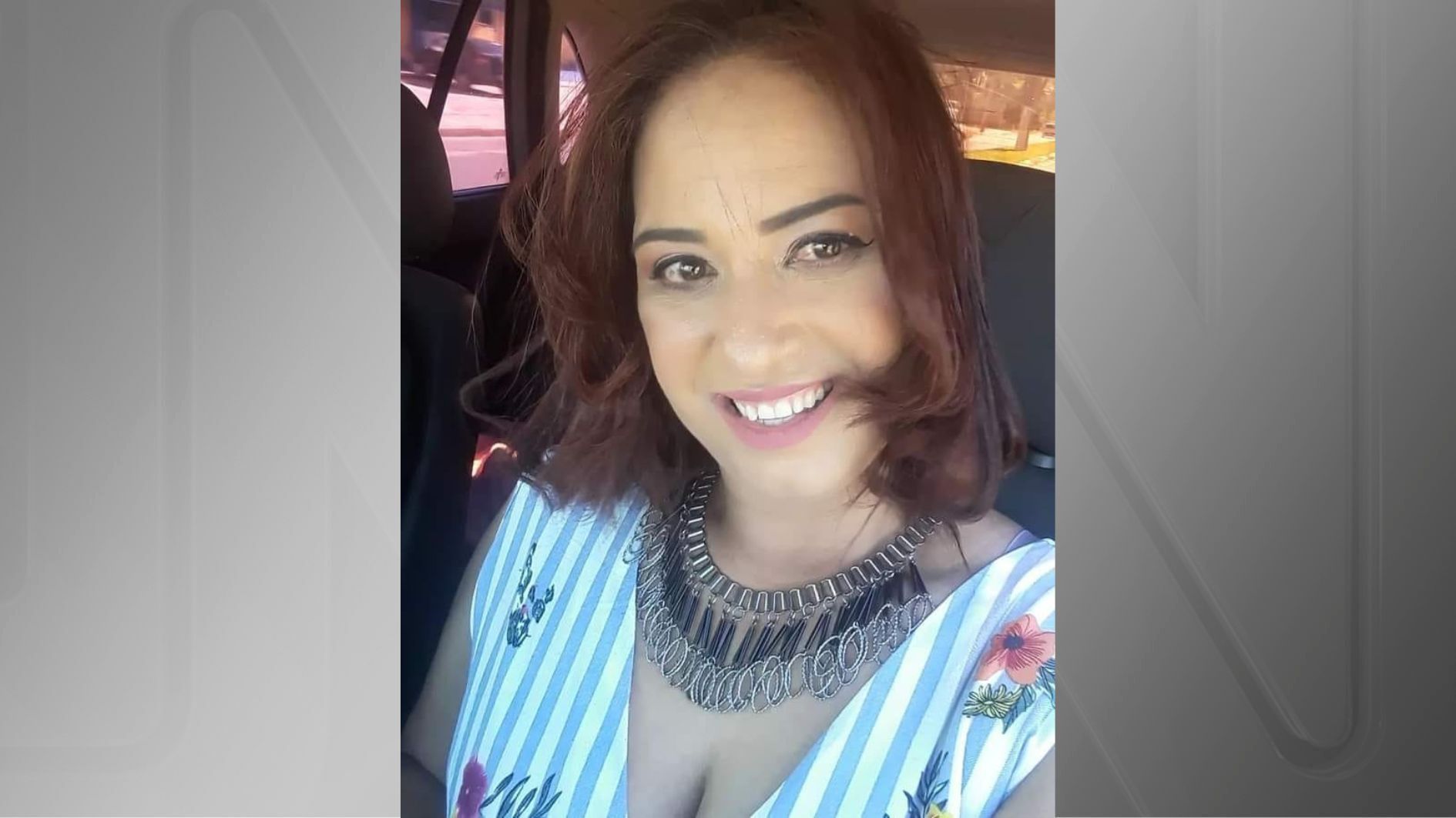 A professora Lucinéia Aparecida Ferreira, assassinada no Paraná