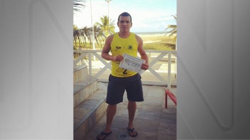 O treinador Walhederson Brandão Barbosa