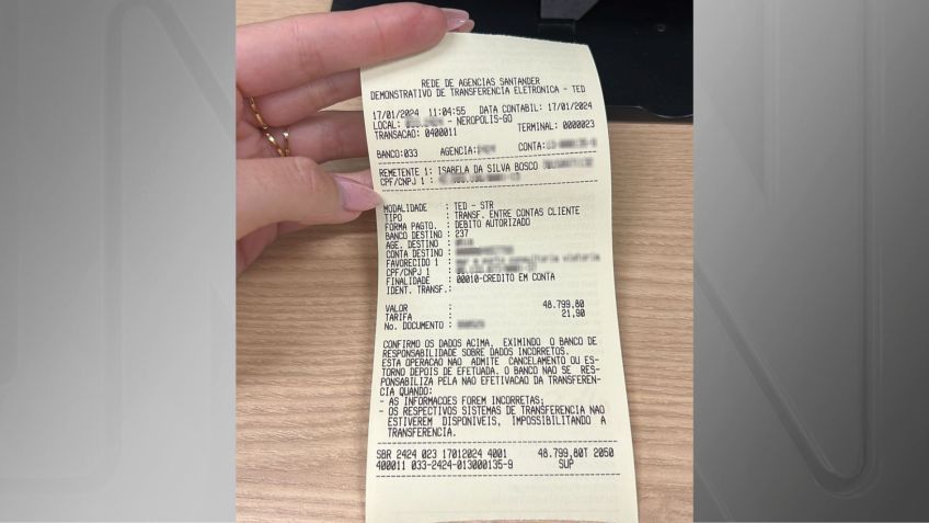 Empresária devolveu o valor recebido por engano / Arquivo pessoal