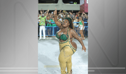 Jojo Todynho aposta em look ousado para ensaio da Mocidade; veja