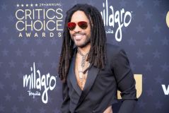 Lenny Kravitz no Critics Choice Awards
