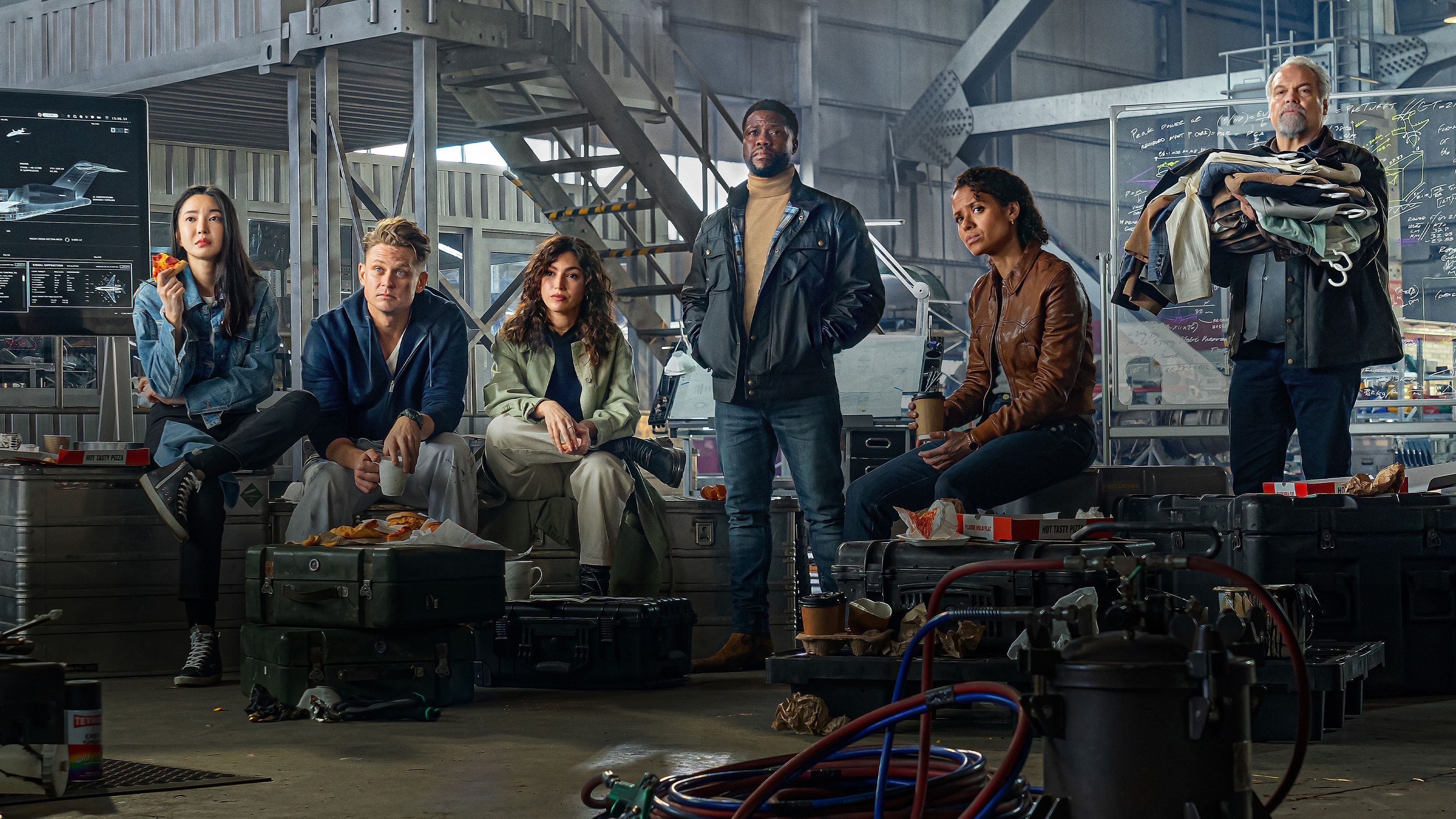 Elenco de "Lift: Roubo nas Alturas", da Netflix