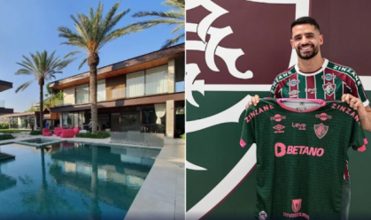 Reforço do Fluminense, Renato Augusto volta a morar em mansão no Rio; veja fotos