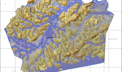Áreas em roxo são classificadas com alto risco de inundações e correspondem a um quarto da área urbanizada da cidade.