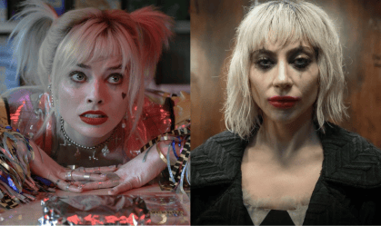 Margot Robbie e Lady Gaga como Arlequina no cinema