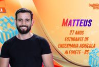 Matteus, estudante de engenharia, é 9º confirmado do BBB24