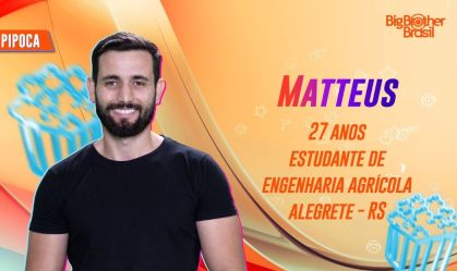 BBB24: saiba quem é Matteus Amaral, que se diz a cara do reality
