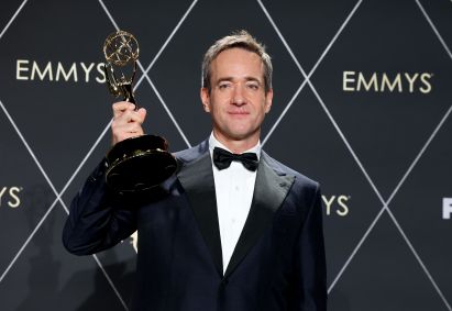 Matthew Macfadyen, vencedor do prêmio de Melhor Ator Coadjuvante em Série Dramática por &quot;Succession&quot;