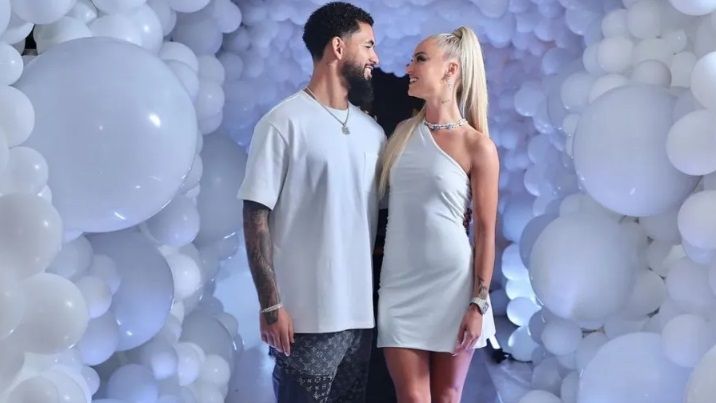 Douglas Luiz e Alisha Lehmann reatam namoro