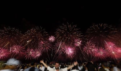 Ocupação média de hotéis do Rio chega a 87,13% na noite da virada