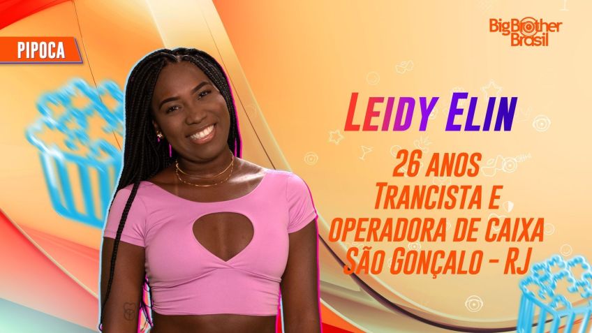 Leidy Elin foi a primeira pipoca do BBB 24 a ser anunciada / Divulgação
