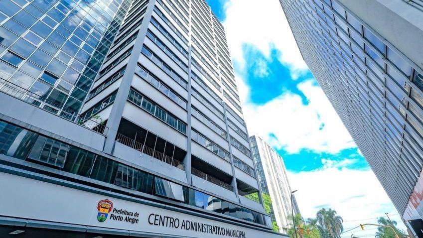 COMUNICAÇÃO - Fachada do Centro Administrativo Municipal (CAM)
