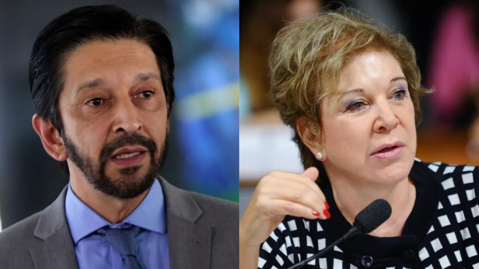 Ricardo Nunes e Marta Suplicy
