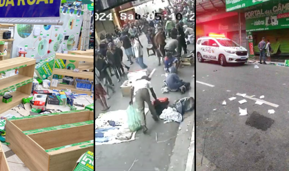 Polícia de São Paulo investiga arrastão em loja na região da Cracolândia